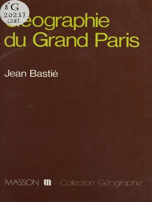 cover image of Géographie du Grand Paris